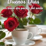 buenos días un buen día para ti, mi amor