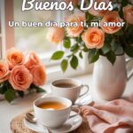 buenos días un buen día para ti, mi amor