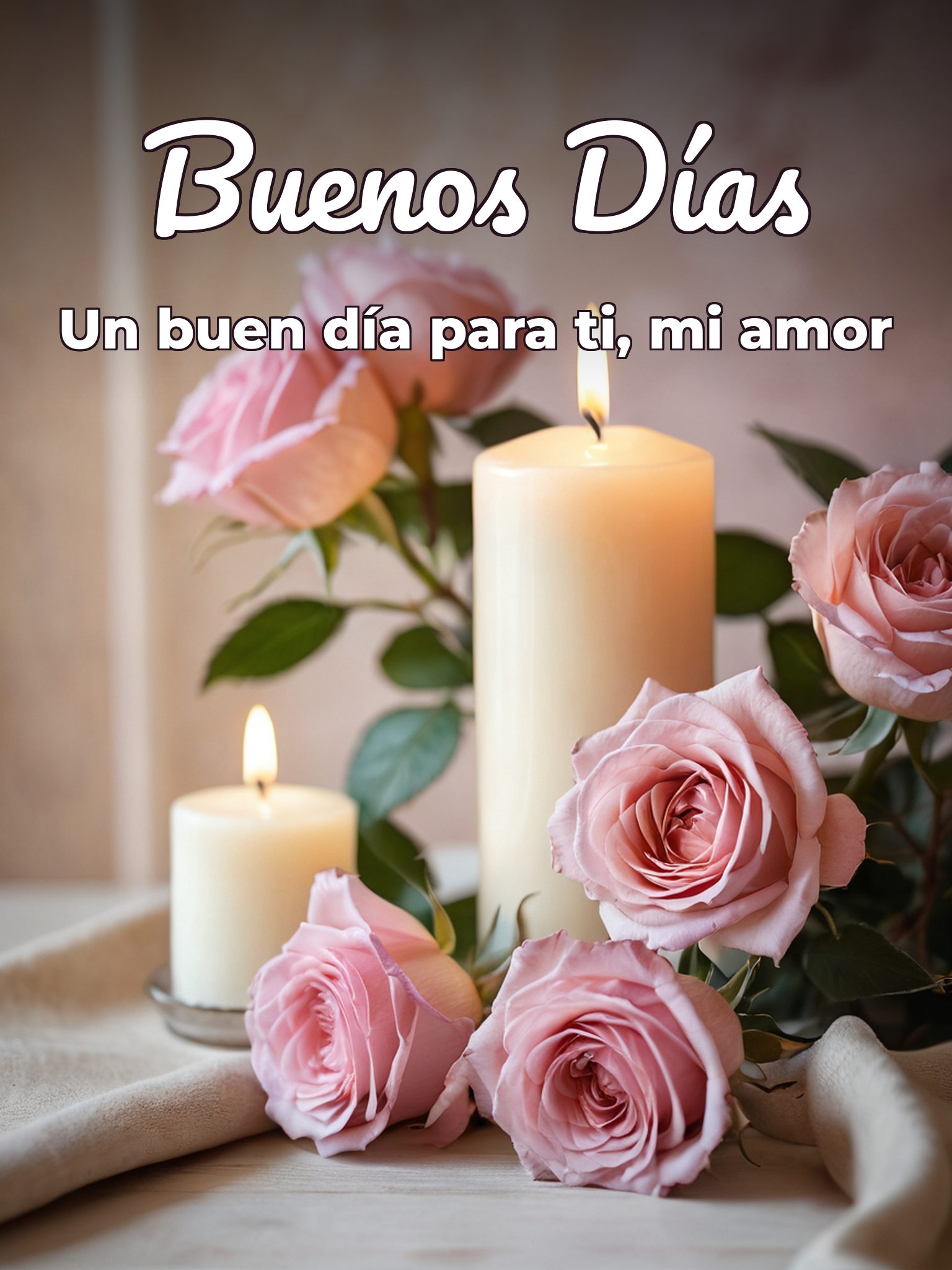 Imágenes bonitas de buenos días amor