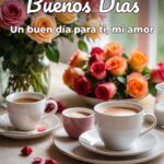 buenos días un buen día para ti, mi amor