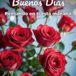 buenos días pensando en ti esta mañana