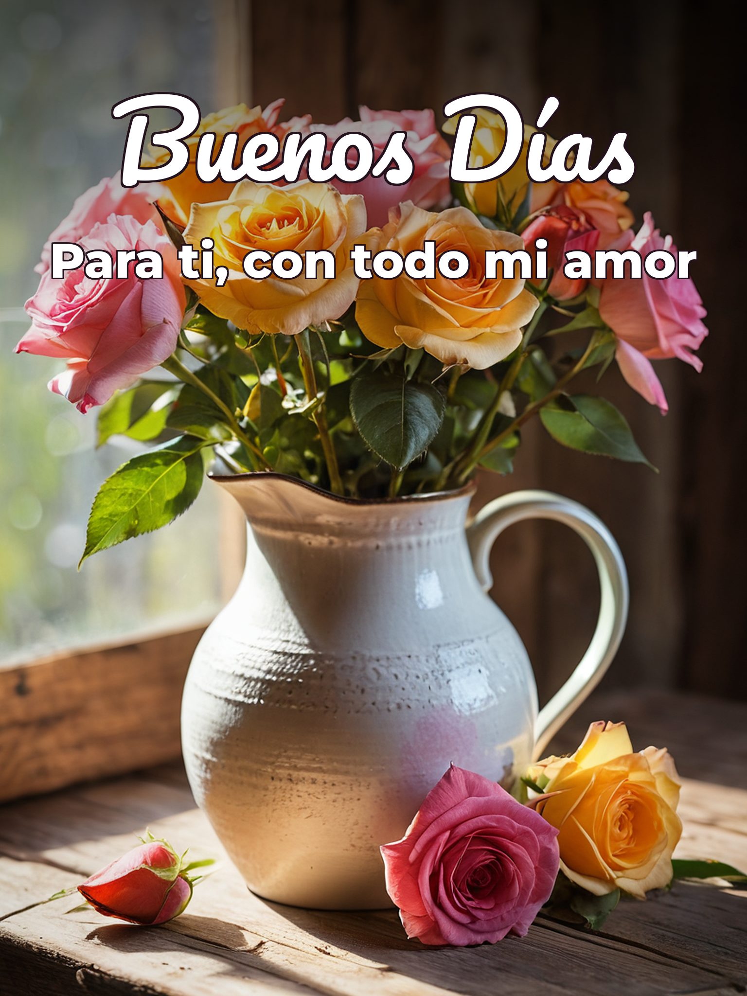 Imágenes bonitas de buenos días mi amor para mi amor
