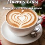 buenos días para ti, con todo mi amor