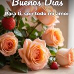 buenos días para ti, con todo mi amor