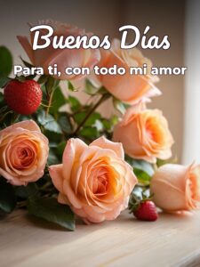 Imágenes bonitas de buenos días para mi amor para celular