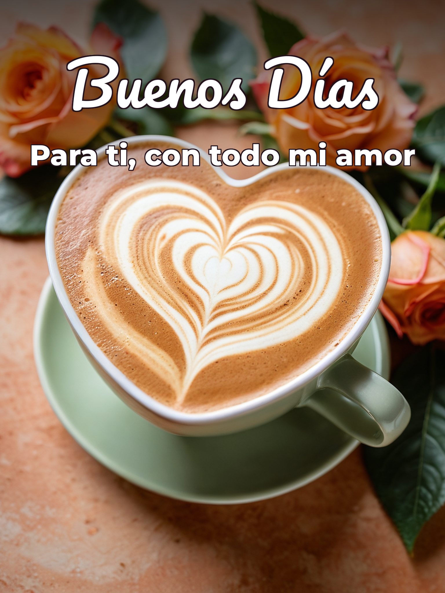 Imágenes bonitas de buenos días para mi amor para Facebook