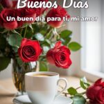 buenos días un buen día para ti, mi amor