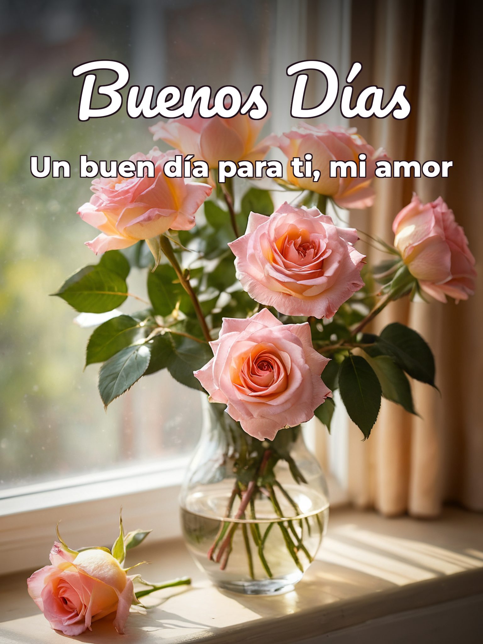 Imágenes bonitas de buenos días para mi amor