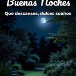 buenas noches que descanses, dulces sueños
