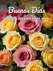 Imágenes bonitas para dar buenos días para mi amor