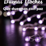 buenas noches que duermas con paz