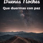buenas noches que duermas con paz