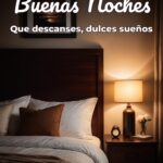 buenas noches que descanses, dulces sueños