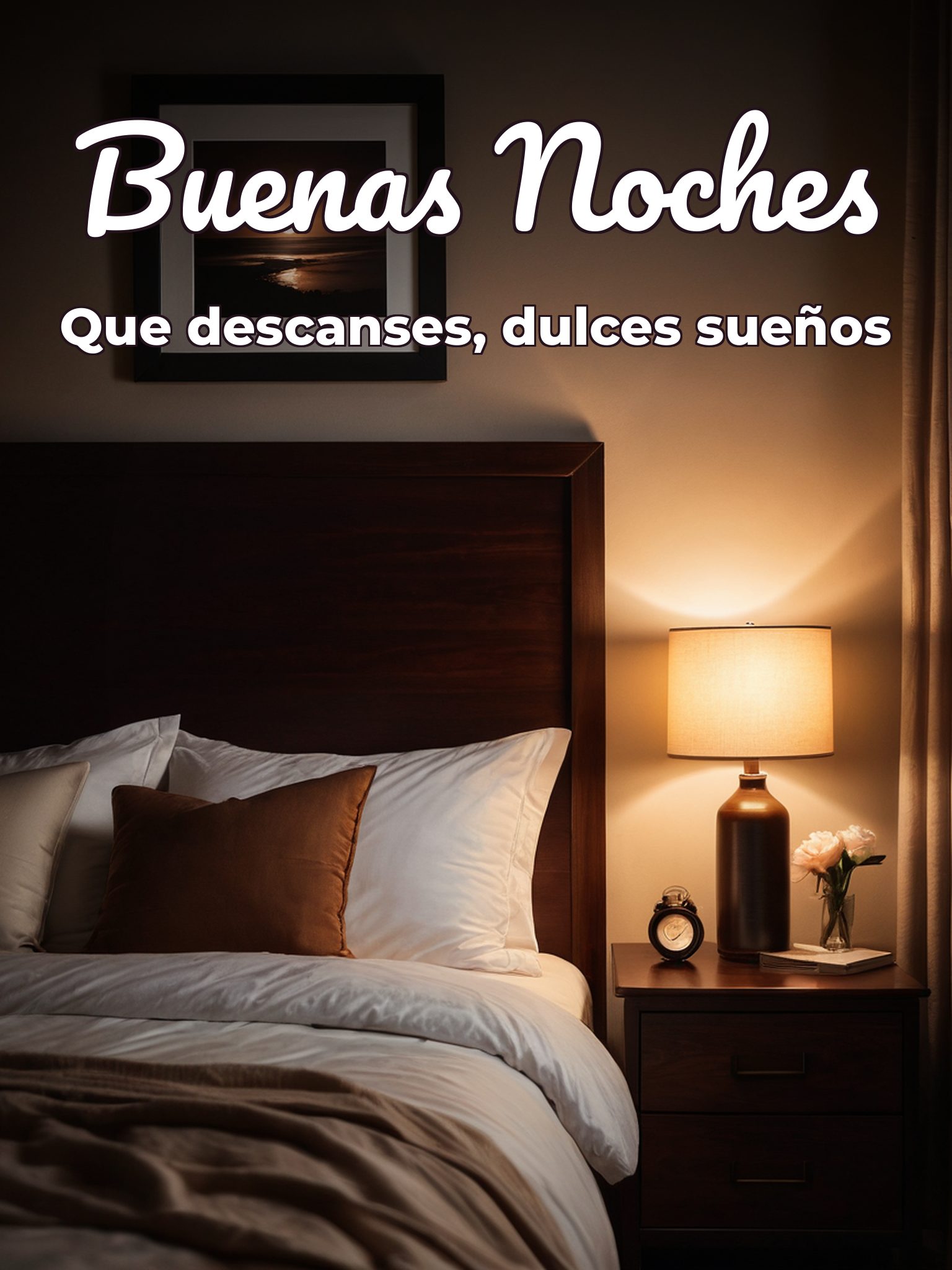 Imágenes bonitas para desear buenas noches para celular
