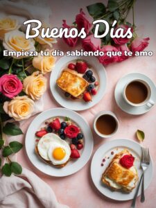 Imágenes bonitas para desear buenos días para mi amor