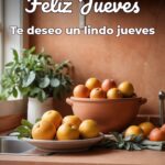 feliz jueves te deseo un lindo jueves