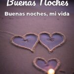 buenas noches buenas noches, mi vida