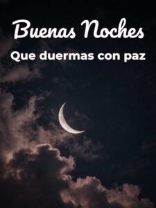 Imágenes buenas noches con frases para WhatsApp