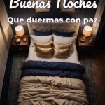 buenas noches que duermas con paz