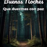 buenas noches que duermas con paz