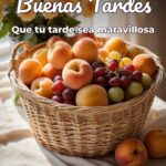 buenas tardes que tu tarde sea maravillosa