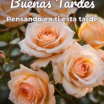 buenas tardes pensando en ti esta tarde