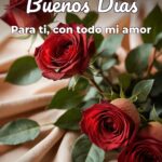 buenos días para ti, con todo mi amor