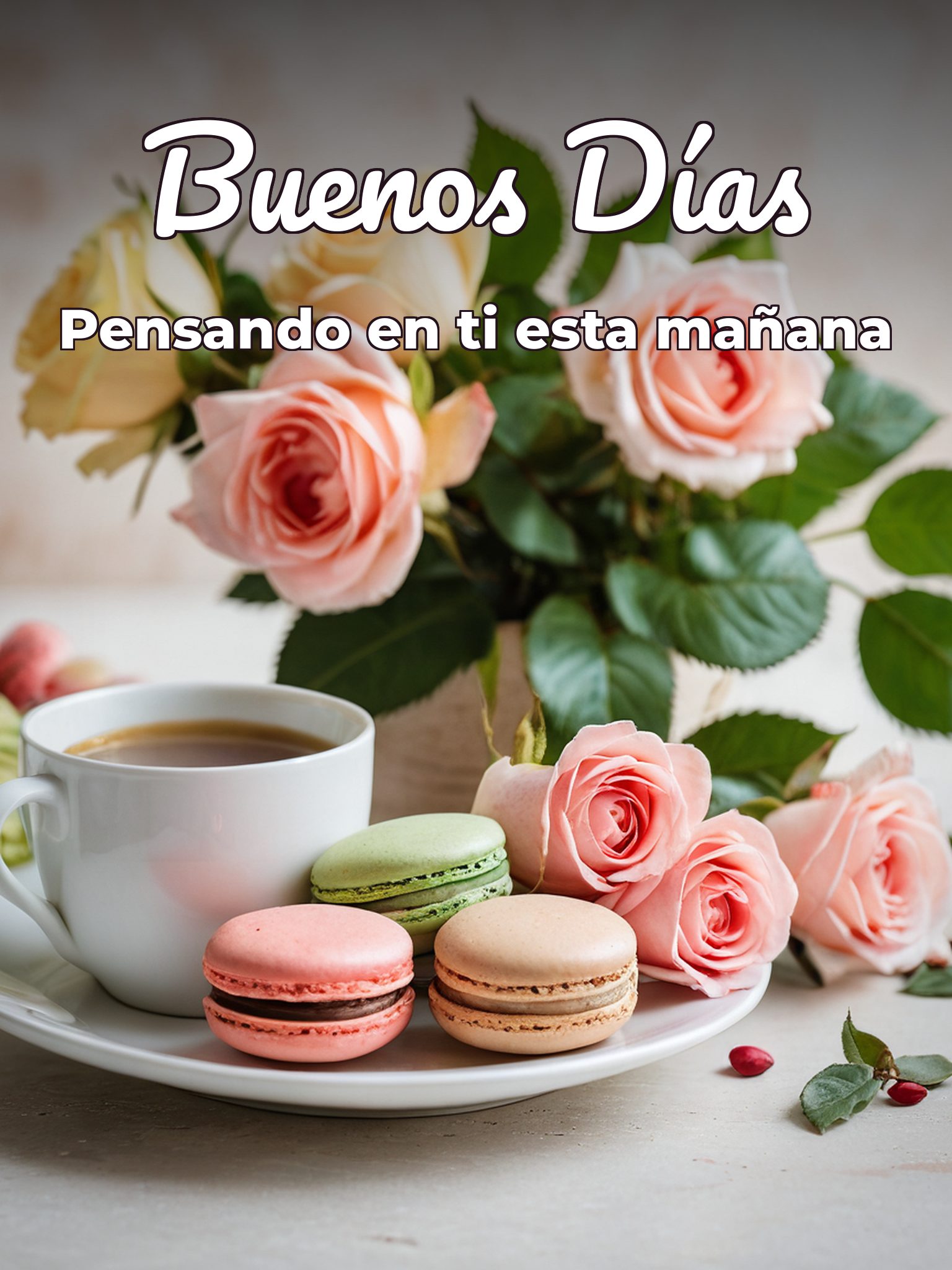 Imágenes buenos días amor de mi vida para una amiga