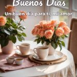 buenos días un buen día para ti, mi amor