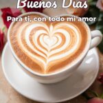 buenos días para ti, con todo mi amor