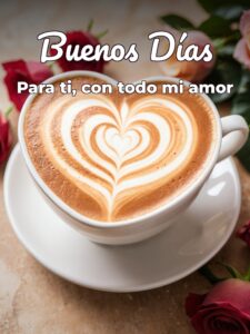 Imágenes buenos días amor para WhatsApp