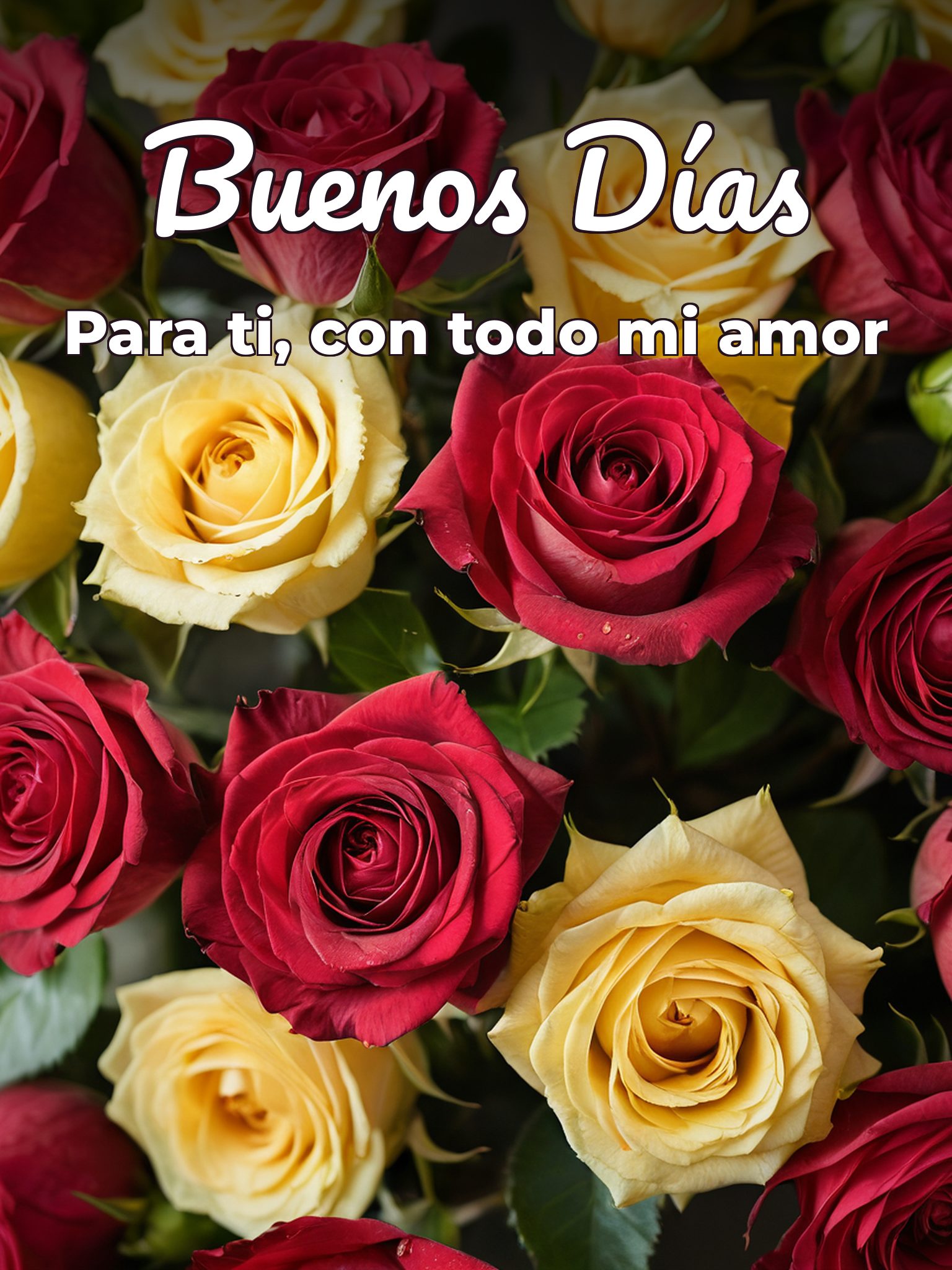Imágenes buenos días amor