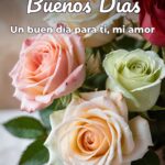 buenos días un buen día para ti, mi amor
