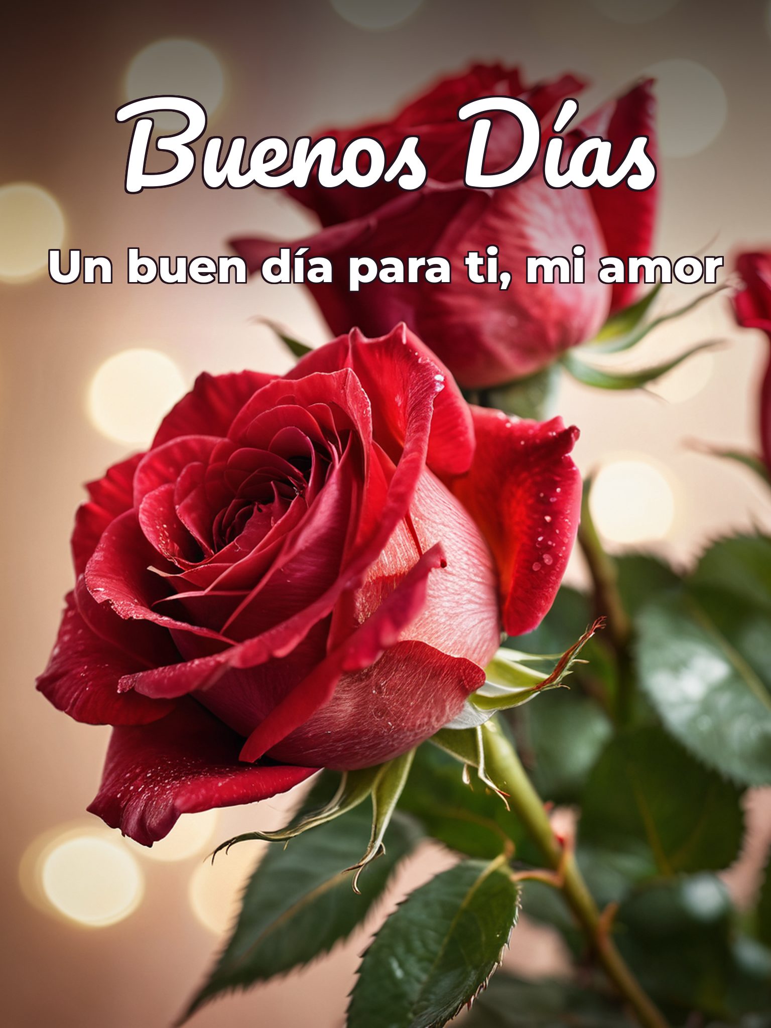 Imágenes buenos días mi amor para mi amor