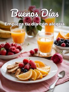 Imágenes buenos días mi corazón para WhatsApp