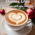 buenos días pensando en ti esta mañana