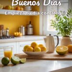 buenos días empieza tu día con alegría