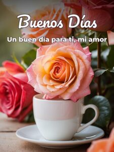 Imágenes buenos días para mi amor para Facebook