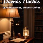 buenas noches que descanses, dulces sueños