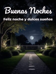 Imágenes con dedicatoria de buenas noches para WhatsApp
