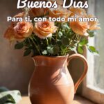 buenos días para ti, con todo mi amor