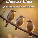 buenos días que tengas un día maravilloso