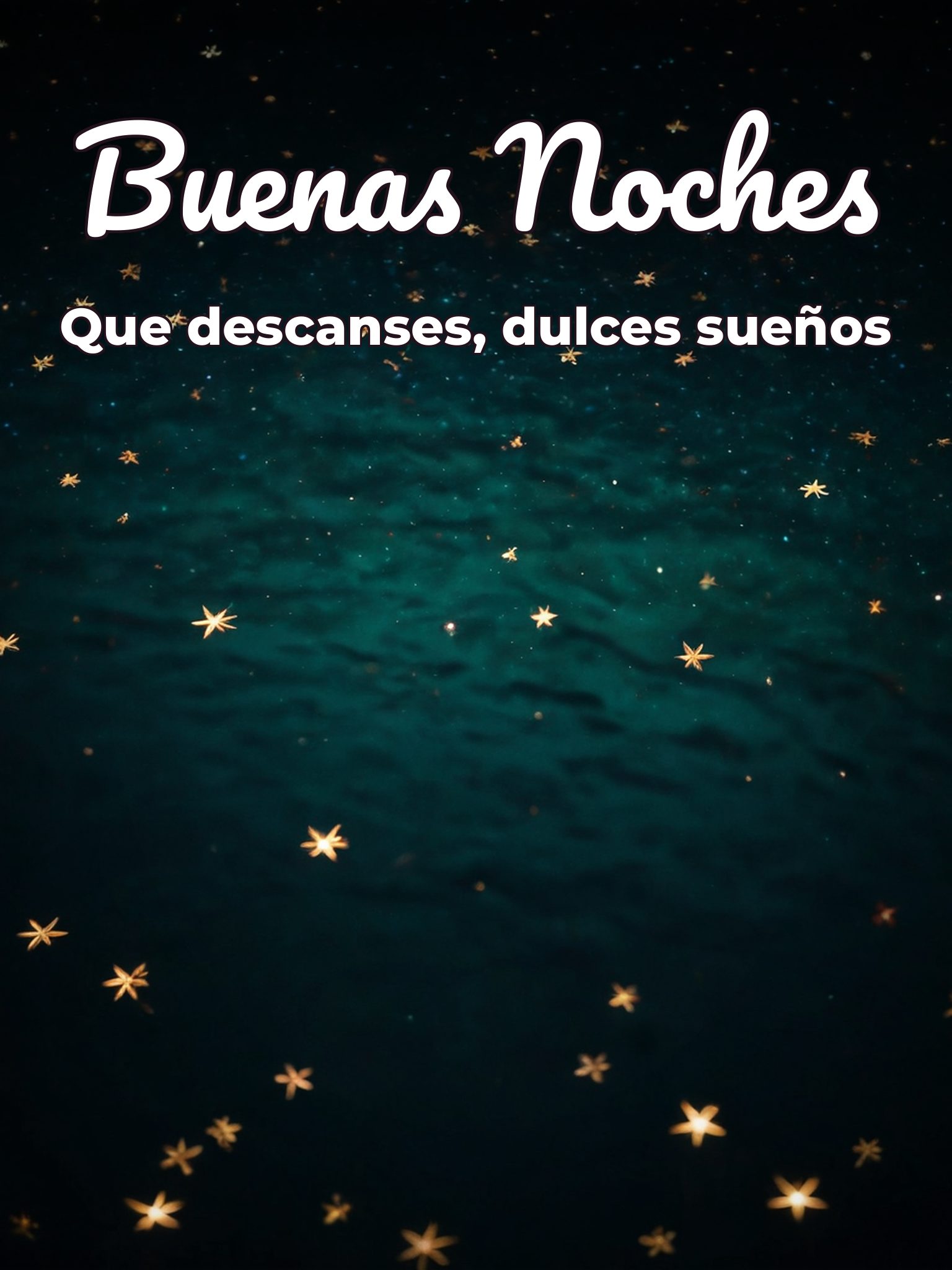 Imágenes con frases buenas noches