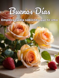 Imágenes con frases buenos días amor para celular