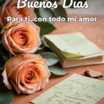 buenos días para ti, con todo mi amor