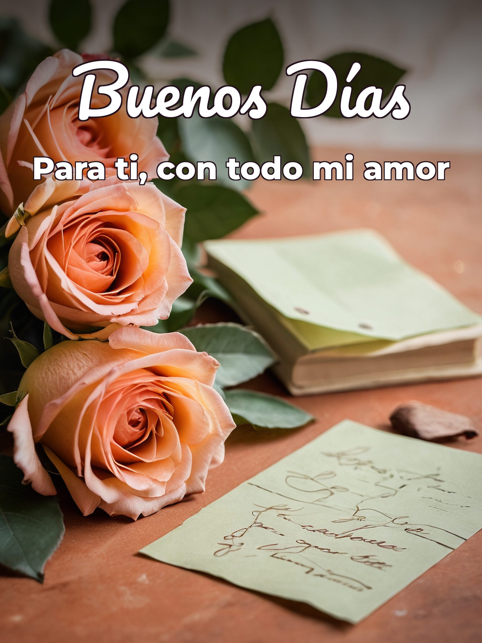 Imágenes con frases buenos días amor para descargar
