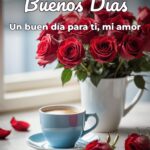 buenos días un buen día para ti, mi amor