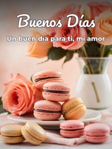 Imágenes con frases buenos días amor para una amiga