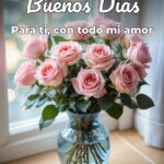 buenos días para ti, con todo mi amor
