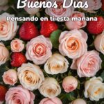 buenos días pensando en ti esta mañana